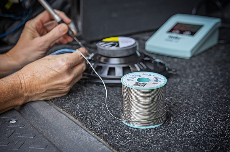 Weller WSW SCN M1 (T0051402699) Lead Free Solder Wire, Ø 1.0mm, Alloy Sn99.3Cu0.6Ni0.05, Flux Content 3.5%, 100g, Silver 1,0mm, 100g