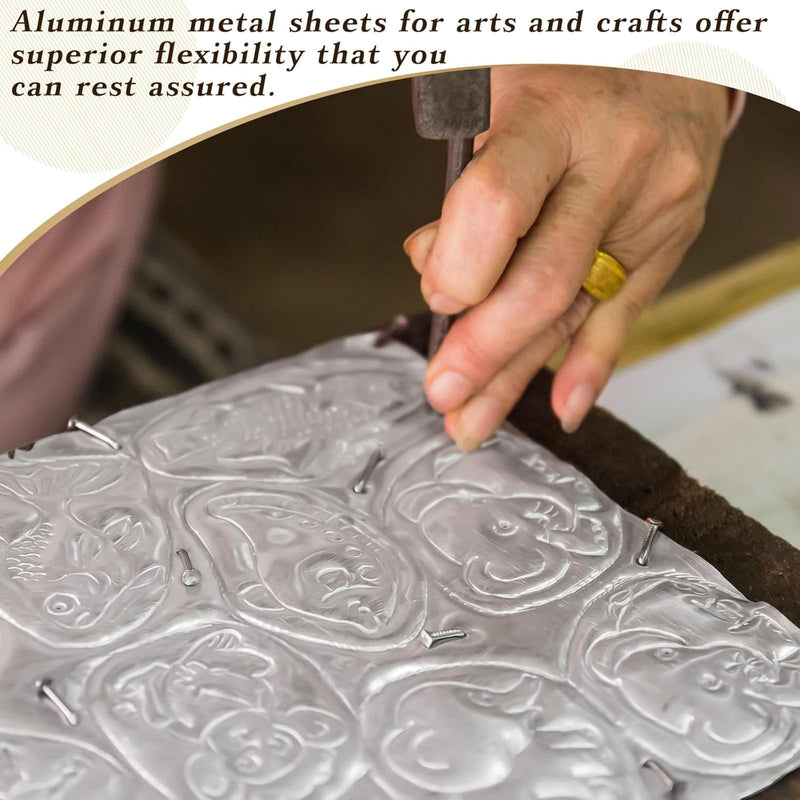 Yaocom Double-Sided Aluminum Foil - Gold & Silver, 12"x20ft Thick DIY Craft Sheet for Art Projects, Flowers, Origami, Scrapbooking, Multipurpose Metal Foil