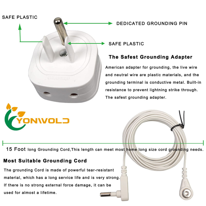 [Australia - AusPower] - Organic Grounding Sheet 10% Silver King for Bed Sleeping Therapy with Safest Ground Adapter and Connection Cord 76x80 INCH 76x80 inch/King 