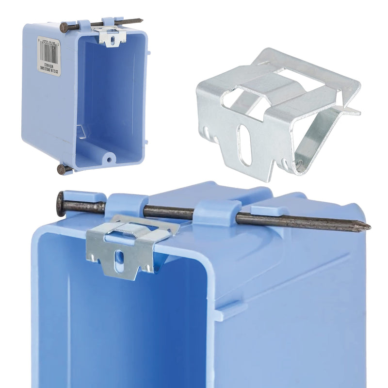 [Australia - AusPower] - RACO 8988RAC Outlet Repair Clip for Plastic Electric Boxes, 10 pcs. per Bag 