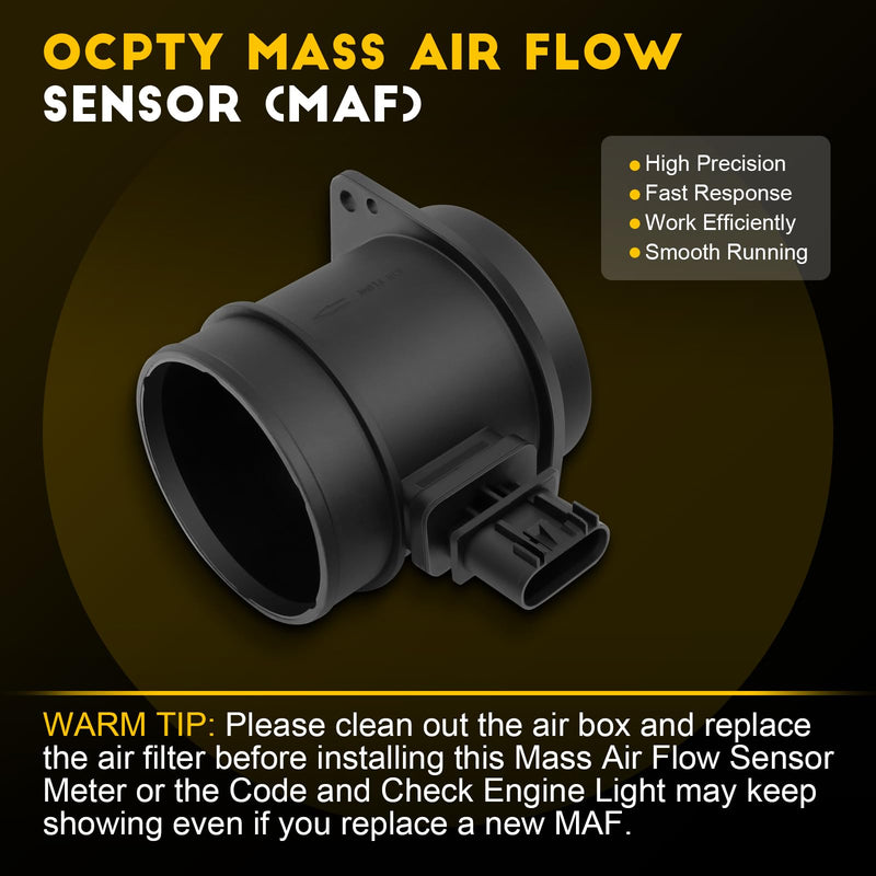 [Australia - AusPower] - OCPTY Mass Air Flow Sensor Meter MAF Fits for Cadillac CTS SRX STS, for Chevrolet Equinox Traverse,for GMC Acadia,for Pontiac Torrent,for Saturn Outlook,for Buick Enclave 5Pins 86-10160 