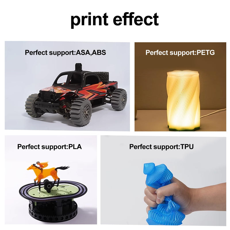 [Australia - AusPower] - 3D Printer Hotend Print Head Extruder Kit, Assembled Hot End Kit Replacement with Thermistor, Heating Block, Hardened Steel Nozzle and Silicone Cover for Anycubic Kobra 3 Max/Kobra 3 Max Combo Hotend Kit 