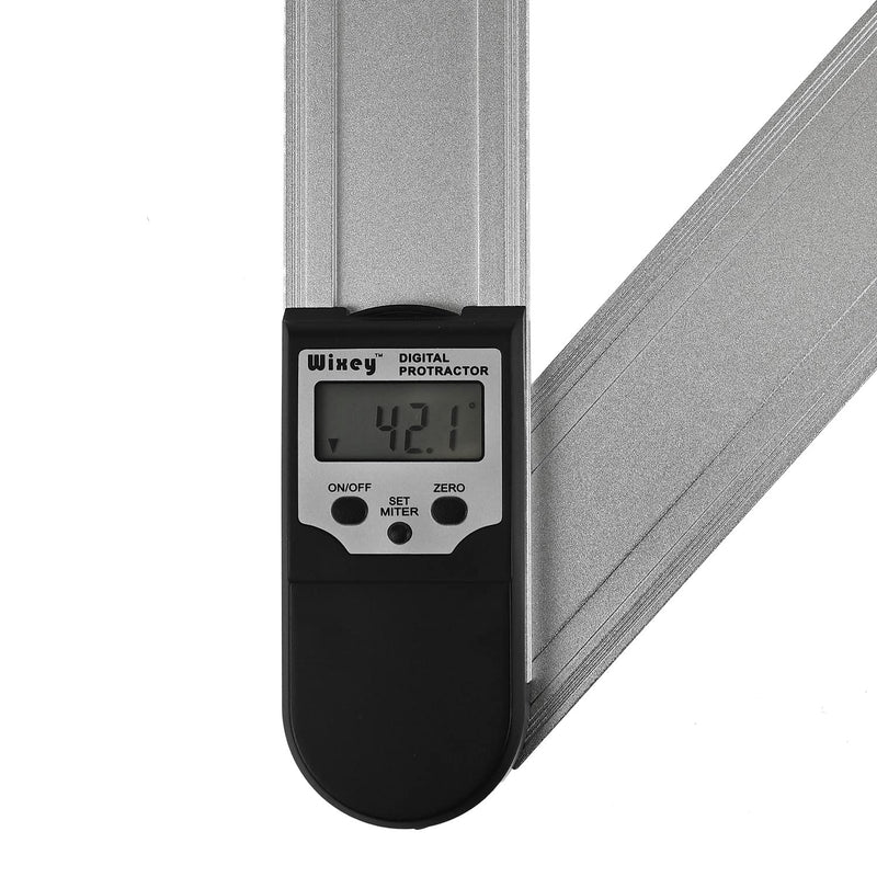 [Australia - AusPower] - 12" (304mm) Wixey Digital Protractor with Miter Function - WR412 