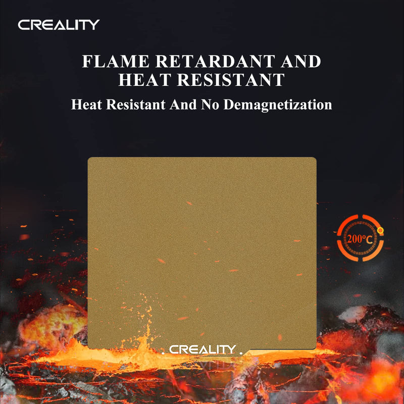 [Australia - AusPower] - Creality Official PEI Plate with Adhesive for Ender 3/Ender 3 Pro/Ender 3 V2/Ender 3 S1/Ender 3 S1 pro/Ender 3 neo/Ender 3 v2 neo/Ender 5/Ender 5 Pro and All 235 * 235mm Size 3D Printer Thermoplastic Filament 