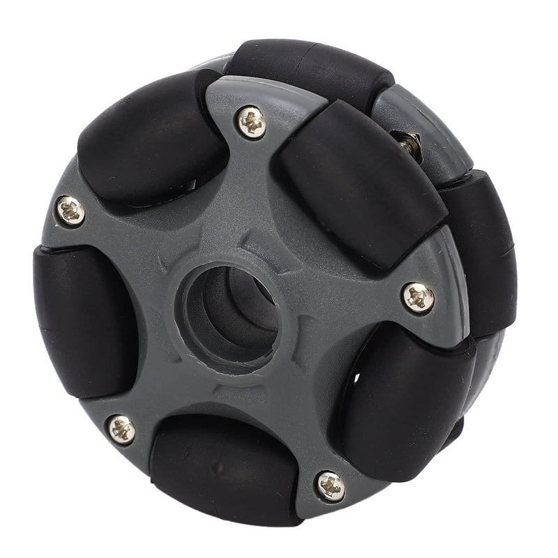 [Australia - AusPower] - Jeanoko 1PCS 58mm Plastic Omni Wheel with Sturdy Structure, Omni Directional Wheel, Excellent Load Lateral Maneuverability Omni Wheel for Maintain,Omni-direction Roller Replacement 