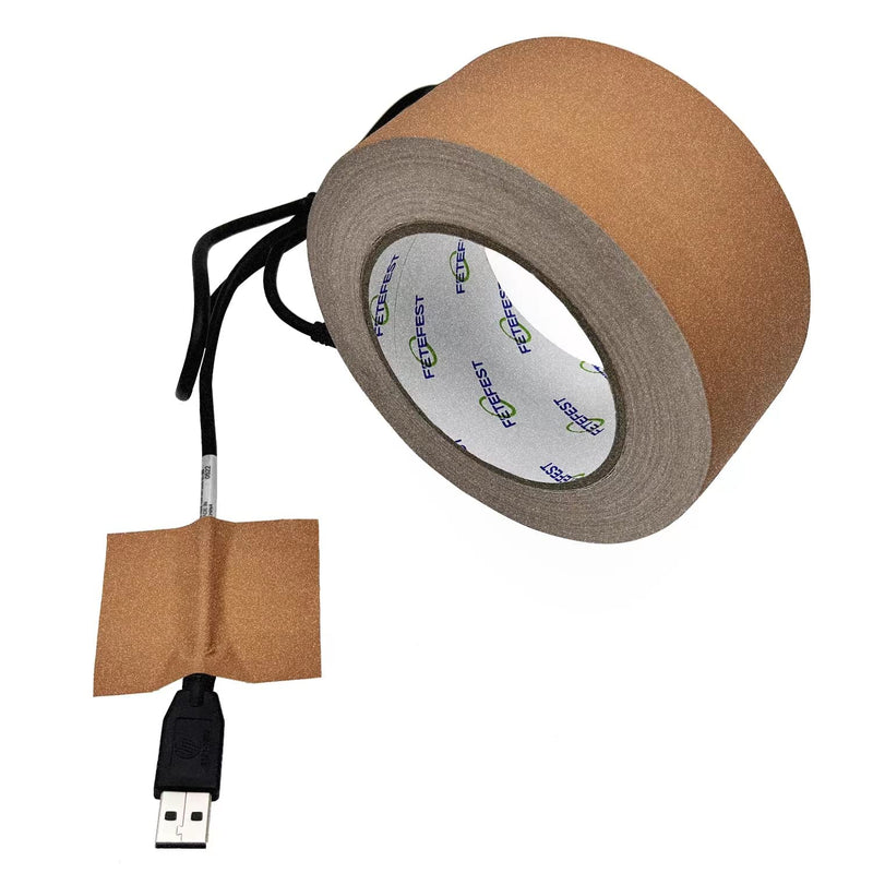 Gaffers Tape Brown Heavy Duty, 2" by 30 Yards, Professional Grade Gaffer Tape, Non-Reflective, No Residue, Hand Tear, Self-Adhesive, Multiple Purposes (Brown 2 inches x 30 Yards) 2" Brown (1 Roll)
