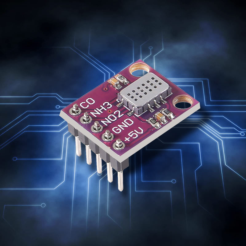 [Australia - AusPower] - MICS-6814 Gas Sensor Board Air Quality Detection Numerical Sensor Module MICS6814 