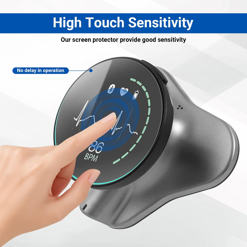 [Australia - AusPower] - 3-Pack Tempered Glass Screen Protector for EKO CORE 500™ Digital Stethoscope Accessories | Anti-Scratch + Anti-Fingerprint + Bubble-Free | High Clarity & Easy Install 