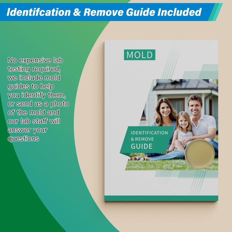 [Australia - AusPower] - Mold Test Kit for Home - 12 Simple Detection Tests,Test HVAC System,Home Surfaces,& Indoor Air Quality Testing Kits,DIY Mold Detector at Home,includes Detailed Mold Identification Guide,air tester 