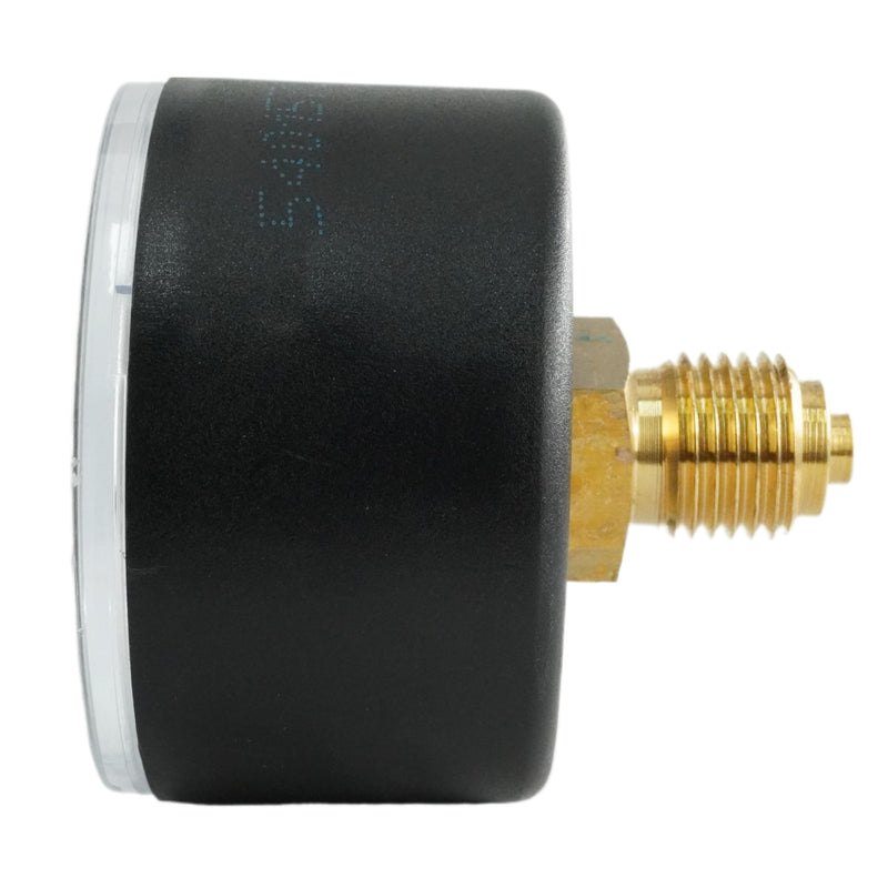 [Australia - AusPower] - Fittingstore - Horizontal Pressure Gauge Diameter 40, 50, 63 mm Compressed Air Pressure Gauge, Class 2.5, Also for Vacuum (Range 0-16 Bar, Diameter: 50 mm) An­zei­gebe­reich: 0 - 16 bar 