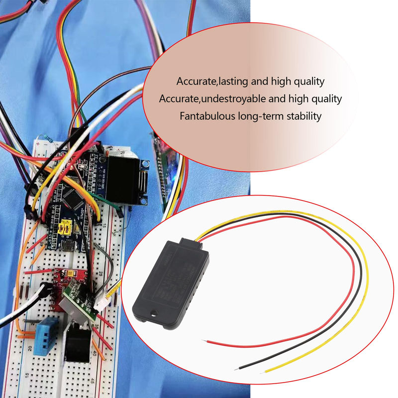 [Australia - AusPower] - SING F LTD 2Pcs DHT21 AM2301 AM2301A Capacitive Digital Temperature Humidity Sensor Module 3.3-5V DC for Humidity Regulator Testing Equipment 