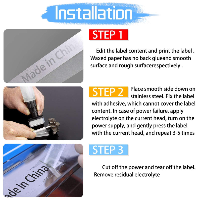 [Australia - AusPower] - USUPERINK 2PK Compatible for Brother ST151 STe151 ST-151 STe-151 Stencil Tape 1" (24mm)x 9.8ft(3m) Black on Clear Mobile Solutions Non-adhesive Stamp Cassette for PTouch PT-D600VP PT-P700 Label Maker 24 mm 2 Pack 