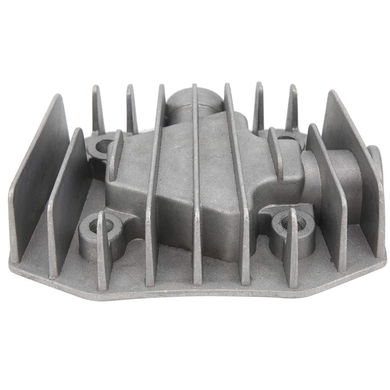 [Australia - AusPower] - WALFRONT 2Pcs Air Compressor Cylinder Head 4/3/5P Cylinder Head 48mm x 72mm Cylinder Head Aluminum Cylinder Head Cylinder Cooling Cover 