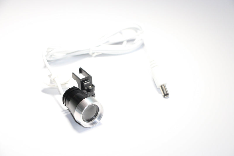 [Australia - AusPower] - 'Dental Power Dental Binocular Loupes 3.5X 420mm + LED Head Light Lamp +Aluminum Box (Blue) 