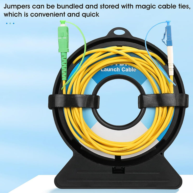 [Australia - AusPower] - OTDR Launch Cable Dead Zone Eliminator SC/APC-LC/UPC SM（9/125） 1KM Extension Cord for OTDR Fiber Tester 