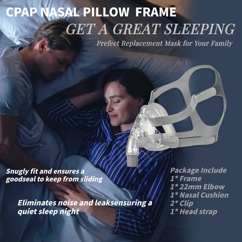 [Australia - AusPower] - Full Face CPAP Mask, Full Cover Replacement Kit, Comfort Series Nasal CPAP MASK(L) 