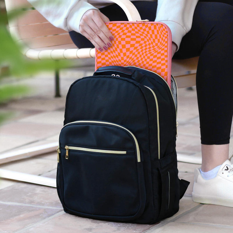 [Australia - AusPower] - Vandel 13 Inch Laptop Sleeve, Fits 13-13.3 in Laptops: MacBook Air Case, Pro, Case Chromebook M1 Sleeve Inch, HP Soft 13-13.3 Inch Pink Checker 