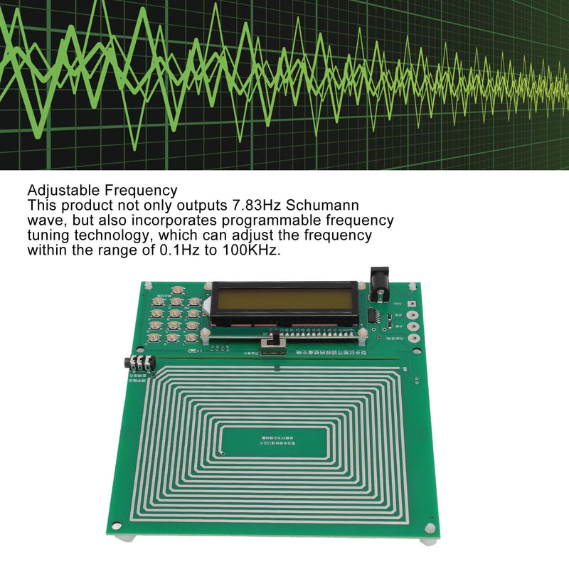 [Australia - AusPower] - Wave Generator, 7.83 Hz Waves Ultra Low Frequency Pulse 0.01-100000 Hz Adjustable Ultra Low Frequency Pulse Generator 
