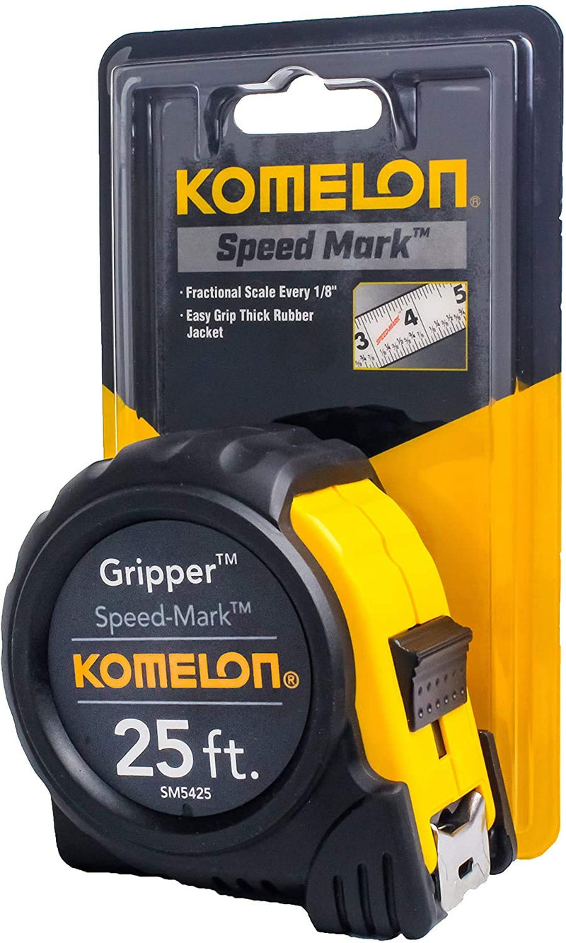 [Australia - AusPower] - Komelon Usa Sm5425 25' X 1" White Speed Mark Tape Measure 4-Pack 