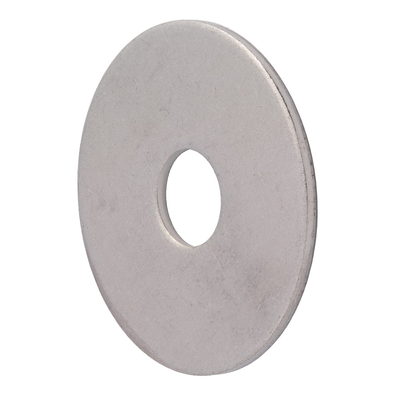 [Australia - AusPower] - 3/8" Stainless Fender Washer (25 pack), 1-1/2" Outside Diameter, 18-8 (304) Stainless Steel by Makers Bolt 3/8" x 1-1/2" (25 pack) 