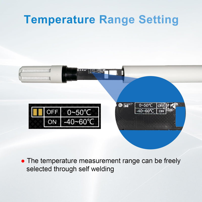 [Australia - AusPower] - Tzone 4-20 mA Temperature and Humidity Sensor Temp Humidity Transmitter, Industrial Temp Sensor 4-20ma Analog Humidity Probe Wall Mounted -40℃ to 60℃ for Greenhouse HVAC Lab PLC and DCS Monitor THT02C 4-20mA Output 