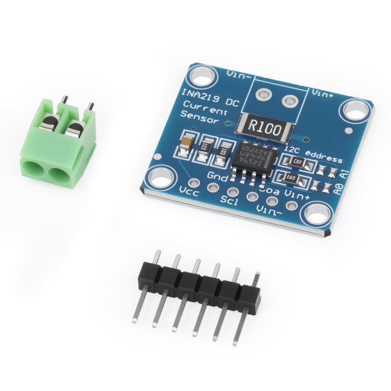 [Australia - AusPower] - 3pcs INA219 I2C Bi-Directional DC Current Sensor Module Power Supply Sensor Breakout Module 3PCS INA219 
