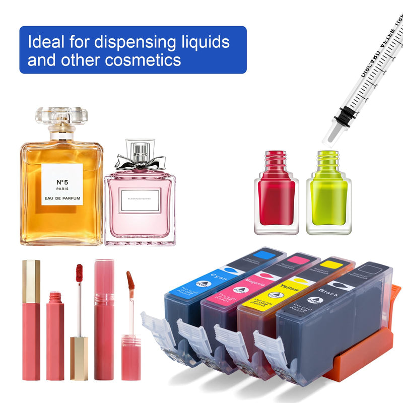 [Australia - AusPower] - Pack of 20 Syringes 1 ml Syringes Colostrum Syringe Colostrum Collector Plastic Syringes with Caps Without Needle for Refilling and Measuring Liquids Scientific Laboratories Animal Feeding White 