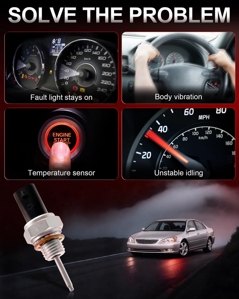 [Australia - AusPower] - 68142905AB Air Temperature Sensor Compatible with 2017-2024 Chrysler Pacifica,2014-2024 Jeep Grand Cherokee Ram 1500 2500 3500,2018-2024 Jeep Wrangler 