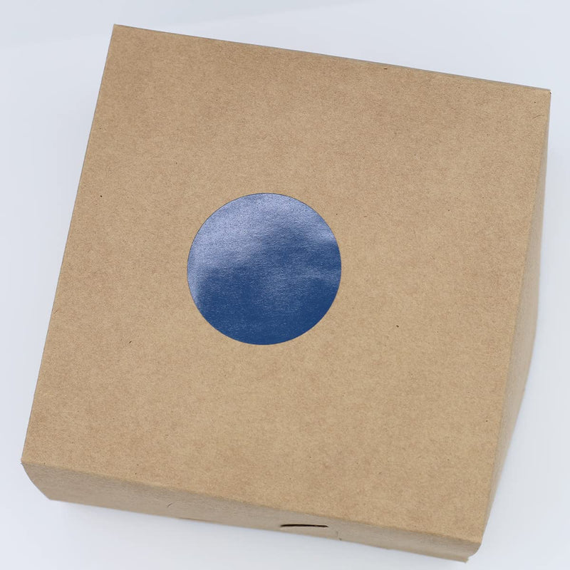 Navy Blue Color Coding Labels – 2 Inch Round Circle Dots, 500 Total Adhesive Stickers on a Roll for Inventory, Organization, and Retail – Made in the USA Navy Blue