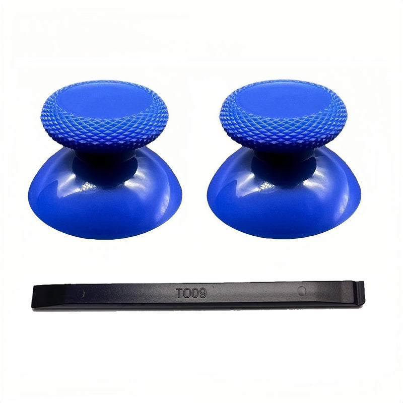 [Australia - AusPower] - Replacement Thumbsticks for Oculus Quest 2 Left Right Controller, Custom Analog Thumb Sticks for Meta Quest 3 Controller, VR Accessories Repair Kit Joysticks Buttons for Metaquest Pro - Blue [2PCS]Blue 