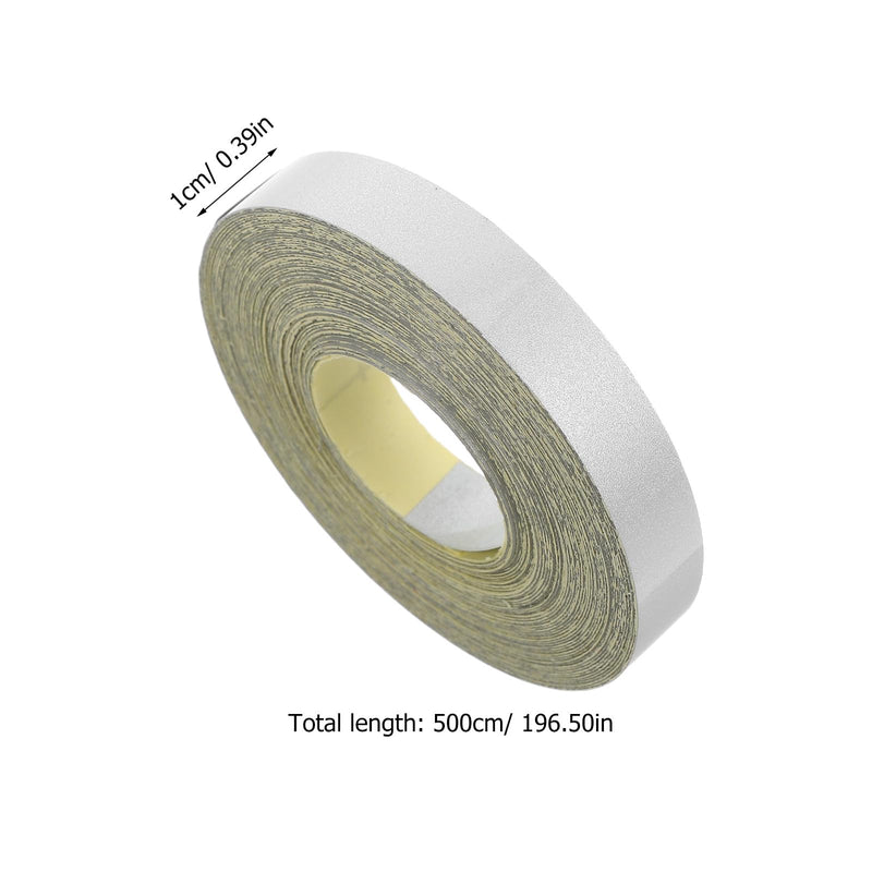 BESPORTBLE Reflective Tachometer Tape Strips Roll, High Visibility Adhesive Speed Tester Tape for Accurate Measurement, Portable Reflective Stickers for Outdoor Use, 16. 4 Feet