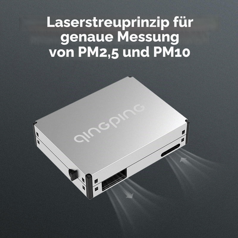 Qingping PM Sensor, Laser Scattering Principle for Accurate Measurement of PM2.5 and PM10, qingping Air Monitor 2 Sensor Module