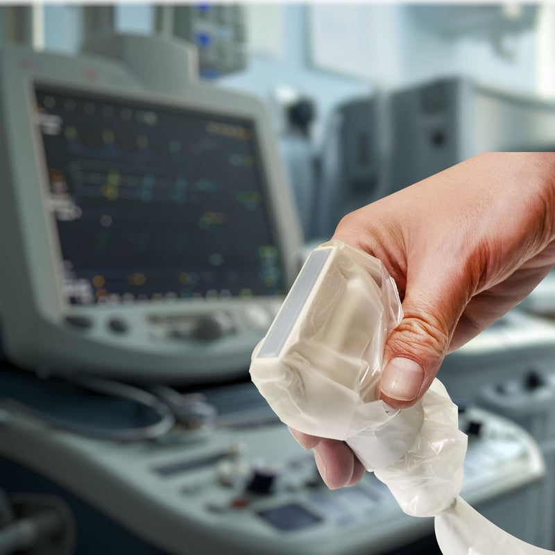 [Australia - AusPower] - Ultrasound Probe Cover - Latex-Free Sterile Disposable Clear, 5 in x 48 in, Individual Packaging (10 Pcs/Package) 