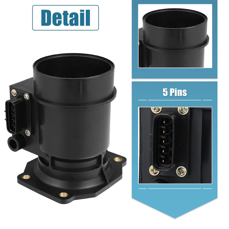 X AUTOHAUX Car Mass Air Flow Sensor Meter No.22680-AA160 for Subaru Forester Impreza Legacy Outback
