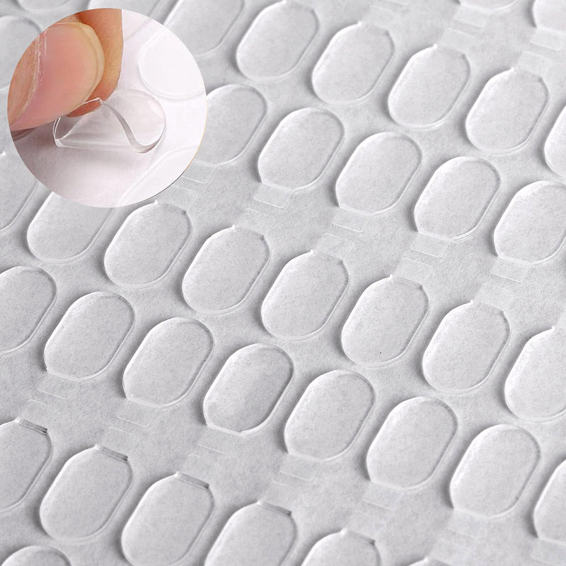 500Pcs Double Sided Sticky Dots，Sticky Adhesive Sticky Dots，Waterproof Removable Adhesive Dots for Wall Decorations, Balloons Party Decorations, Poster, Photos(Clear)