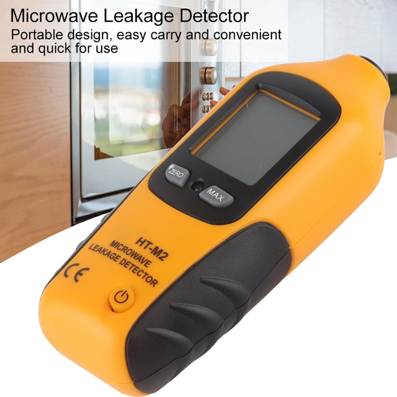 [Australia - AusPower] - Microwave Detector, Microwave Detector, Digital LCD Display Microwave Leakage Detector, High Precision Radiation Meter Tester 2450MHz, Testers, Tools 