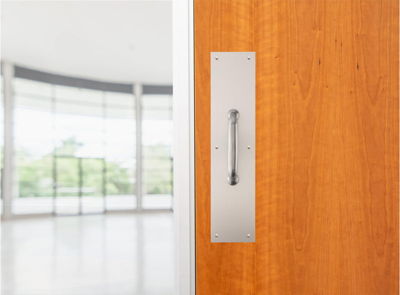[Australia - AusPower] - PULL PLATE ALUMINUM 15"L Aluminum Finish 