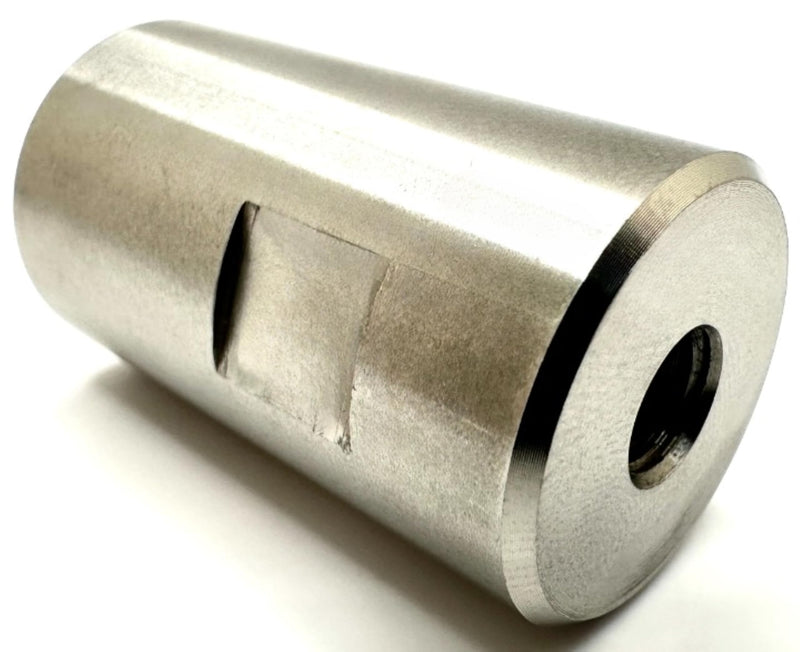 [Australia - AusPower] - 54040 Stainless Steel Angle Grinder Adapter 5/8-11 Female x 5/16-24 Female, Arbor Adapter compatible for use with 5/16”-24 Threaded DA Backer Pads on Angle Grinder with 5/8”-11 5/8-11 Female × 5/16-24 Female Adapter 