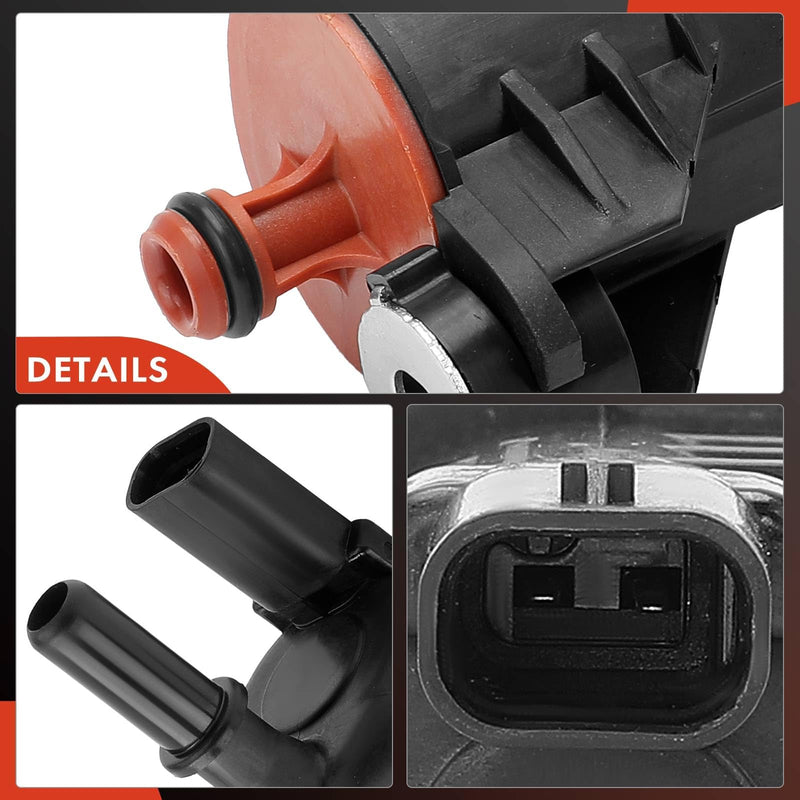 A-Premium Vapor Canister Purge Solenoid Valve Compatible with Chevrolet Silverado, Cruze, Traverse, Tahoe, Camaro, Colorado, Suburban, Express & GMC Sierra, Acadia, Yukon & Buick Enclave & Cadillac