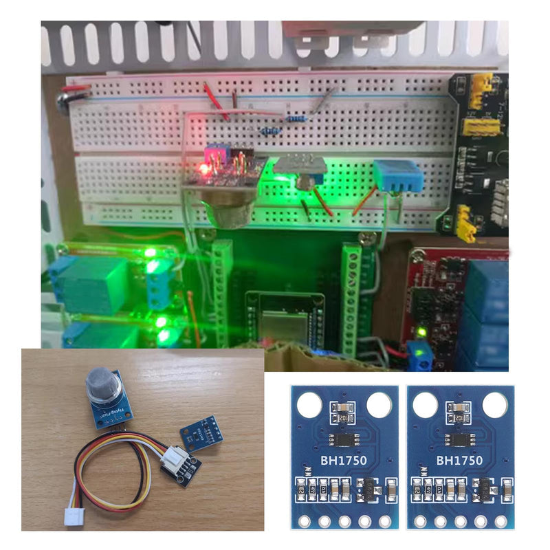 [Australia - AusPower] - The Lord of the Tools 5 Sets BH1750 Light Intensity Sensor Modules with a Range of 3-5V Light Intensity Sensor 0-65535 for Pressure Temperature Module DIY Lighting 