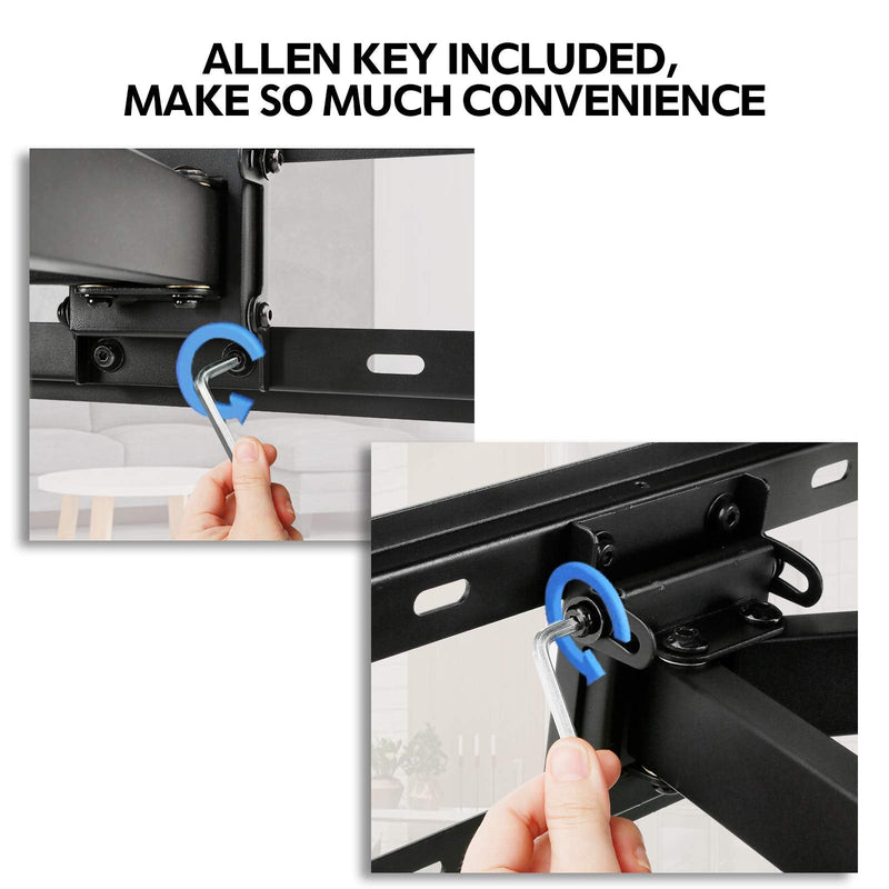 [Australia - AusPower] - Mounting Dream Lag Bolt Kit for TV Wall Mount Comes with M7 Lag Bolt for Wood Stud, Fischer Anchors for Concrete Wall, Includes Allen Key and Bubble Level for Easy Installation MD5752 
