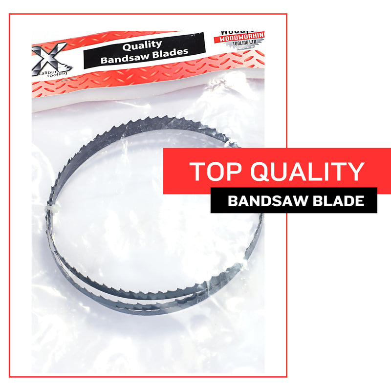 [Australia - AusPower] - Xcalibur Tooling Band Saw Blade 1638mm x 1/4" x 8 TPI Premium Quality for Cutting Wood, Plastic, Acrylic, MDF 6mm Wide 8TPI Band Saw Blade Manufactured by Xcalibur Tooling UK 1638 mm 6mm x 8TPI 