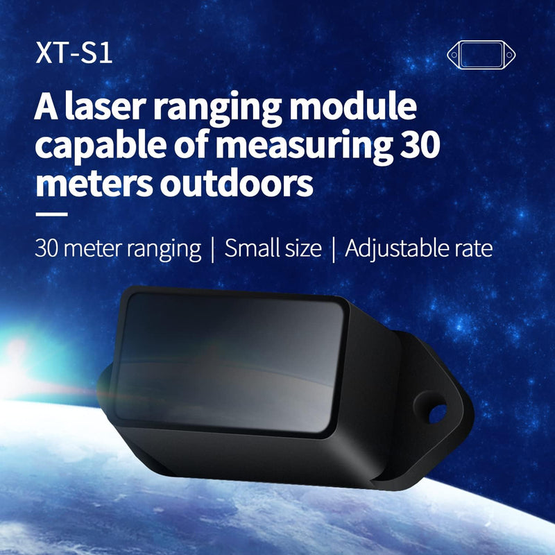 [Australia - AusPower] - Single Point Lidar 0.3-30m Solid State Lidar Range Finder Sensor Single-Point Micro Ranging Scanner with UART/I2C Communication Interface Compatible Proximity Distance Detector 