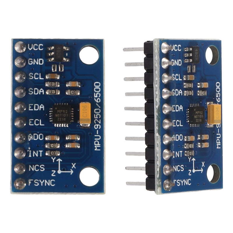 [Australia - AusPower] - 1PCS Pre-Soldered MPU9250 GY-9250 9-Axis 9 DOF 16 Bit Gyroscope Acceleration Magnetic Sensor 9-Axis Attitude +Gyro+Accelerator+Magnetometer Sensor Module IIC/SPI Compatible with Raspberry Pi ESP32 