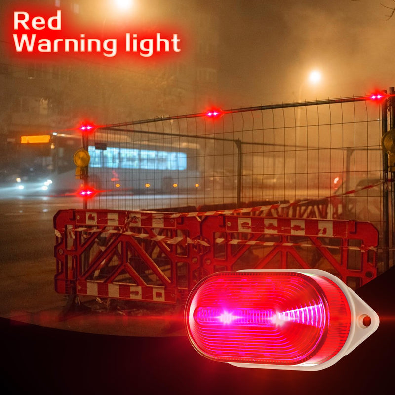 [Australia - AusPower] - Industrial DC 12V Red LED Warning Light Bulb Signal Tower Lamp N-3051 Steady Flash 