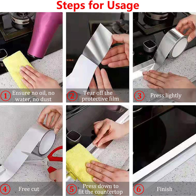 [Australia - AusPower] - Duct Tape Heavy Duty Waterproof, Premium Aluminum Foil Tape (2"*65Feet,3.9mil), Silver Metal Patch & Seal Tape, High Temperature, Insulation Adhesive for Ductwork, Sealing, Sealant, HVAC, Dryer Vents 1-Pack 