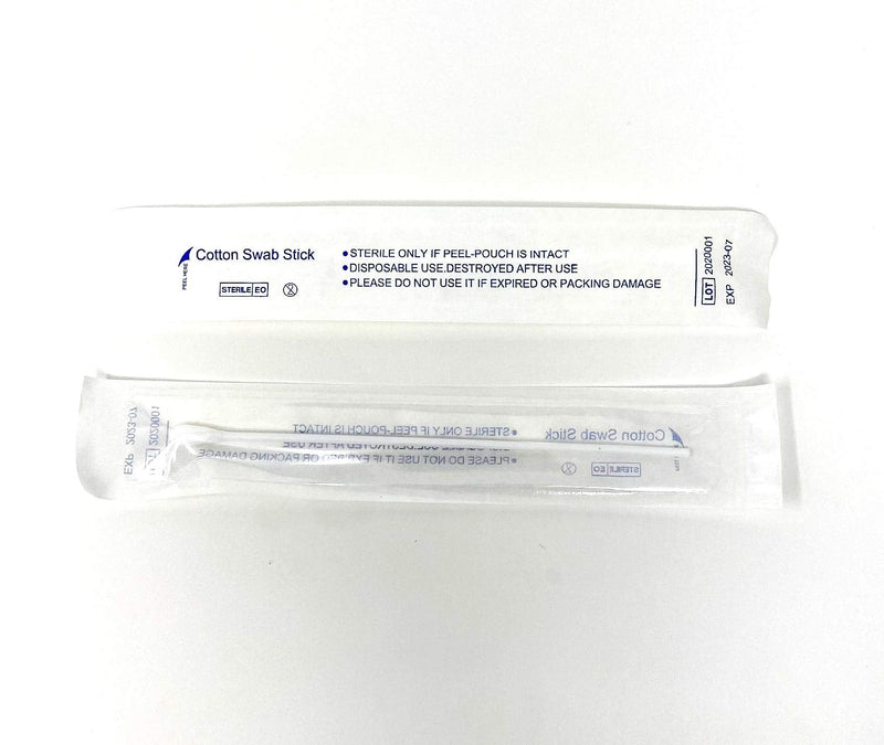 [Australia - AusPower] - Sterile Cotton Tipped Applicator 6" by P&P MEDICAL SURGICAL Box of 100 