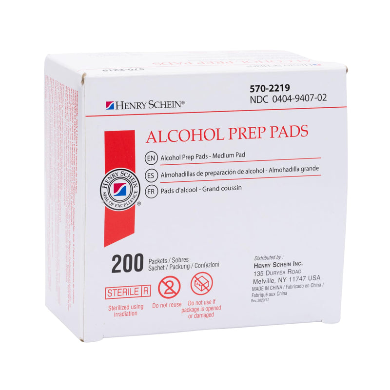 [Australia - AusPower] - Alcohol Prep Pads, Medium, 2-ply, Sterile, Pack of 200 1 Count (Pack of 200) 