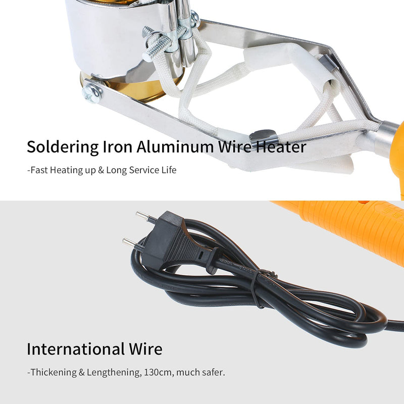 Portable Titanium Alloy Tin Stove Temperature Adjustable Tin Soldering Pot High Performance Tin Melting Oven Small Tin Submersible Oven for Household and Electricians SWDT98-C 380W