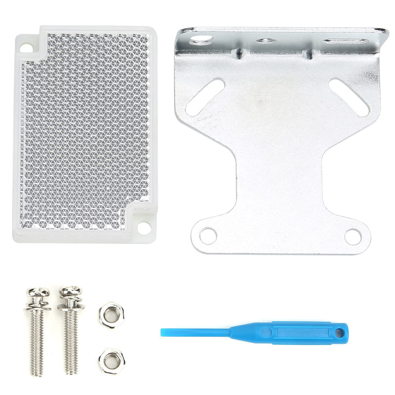 [Australia - AusPower] - Photoelectric Sensor Switch, AC 24-240V BEN5M-MFR Photoelectric Beam Sensor with 5 Meter 197" Detection Distance, for Light Door Industrial Factory Garage Applicable to All Objects 